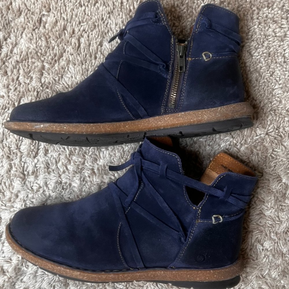 Ankle Bottie Born TARKILN  size 11 blue color